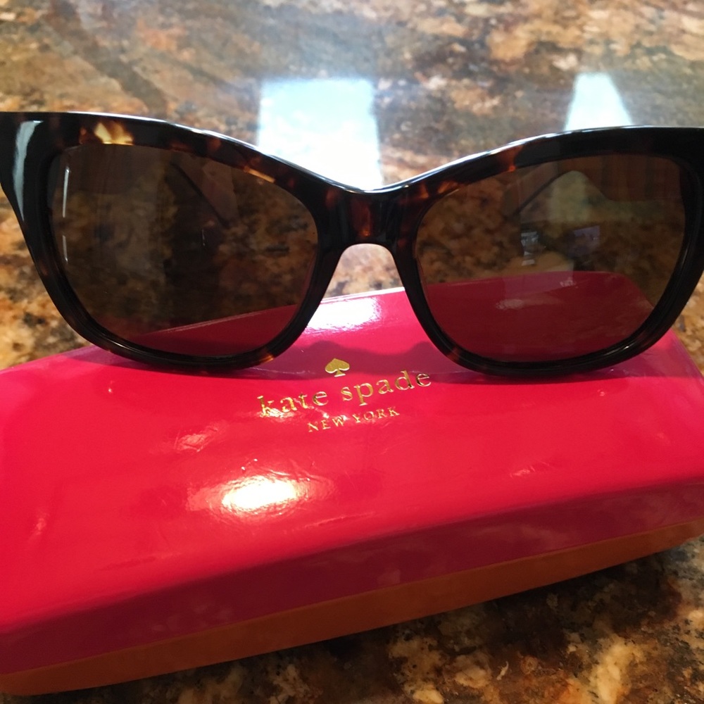 Kate Spade Alora polarized sunglasses.